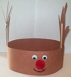 Reindeer hat craft